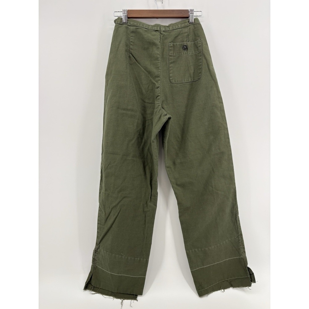 Vietnam‎ Nurse Woman's Military Jungle Combat Utility Slacks Pants Cotton Sateen